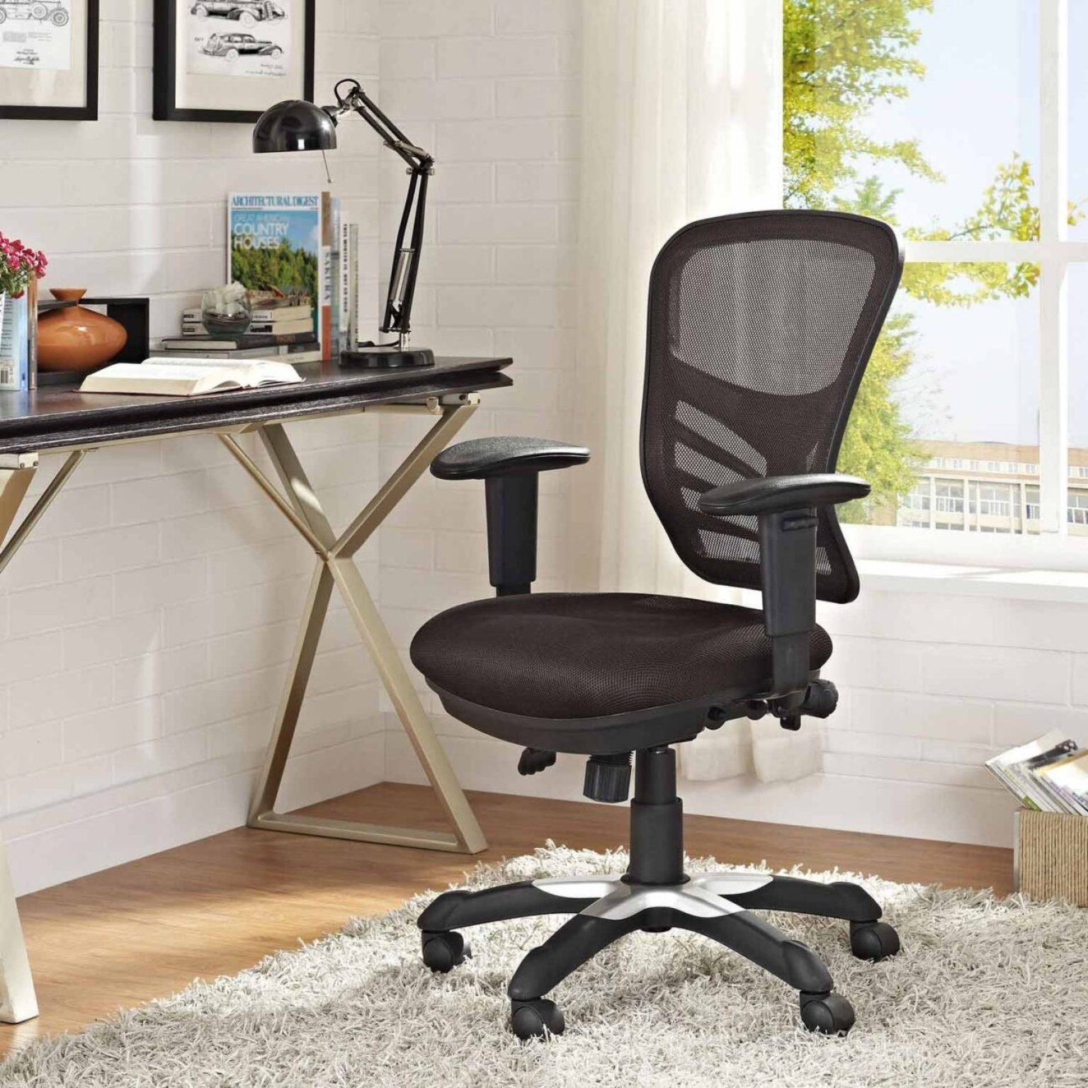 Desk chair for scoliosis