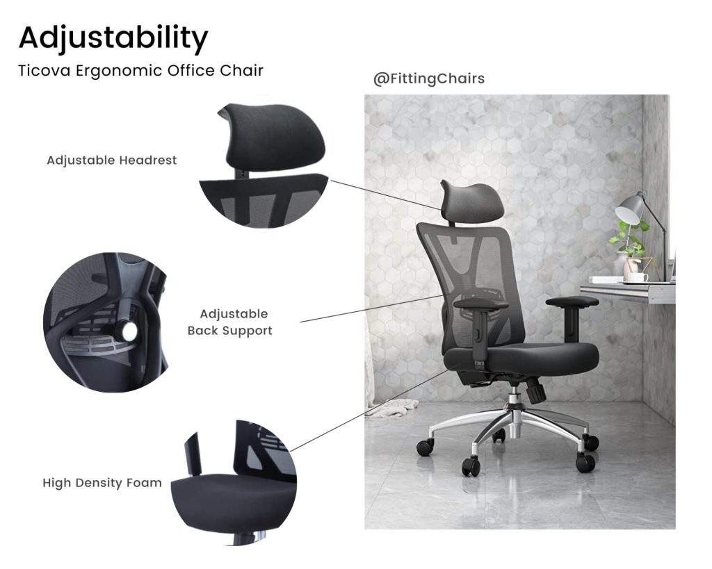 Ticova executive best sale office chair