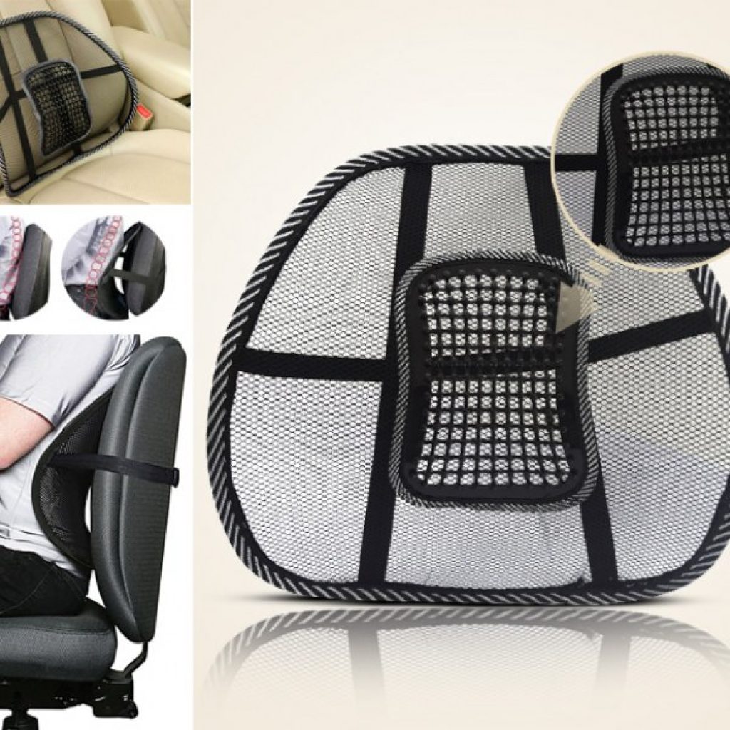 mesh lumbar support for office chair