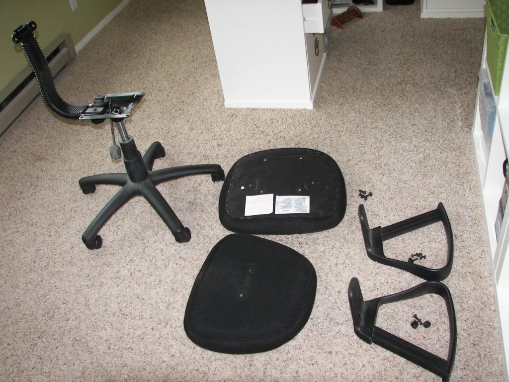 How to fix a wobbly office chair