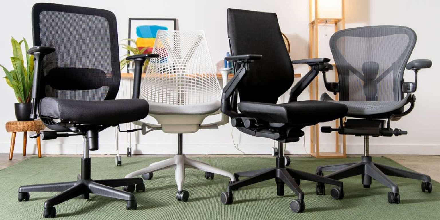 How can you find the most ergonomic and comfortable office chairs for long hours of work?