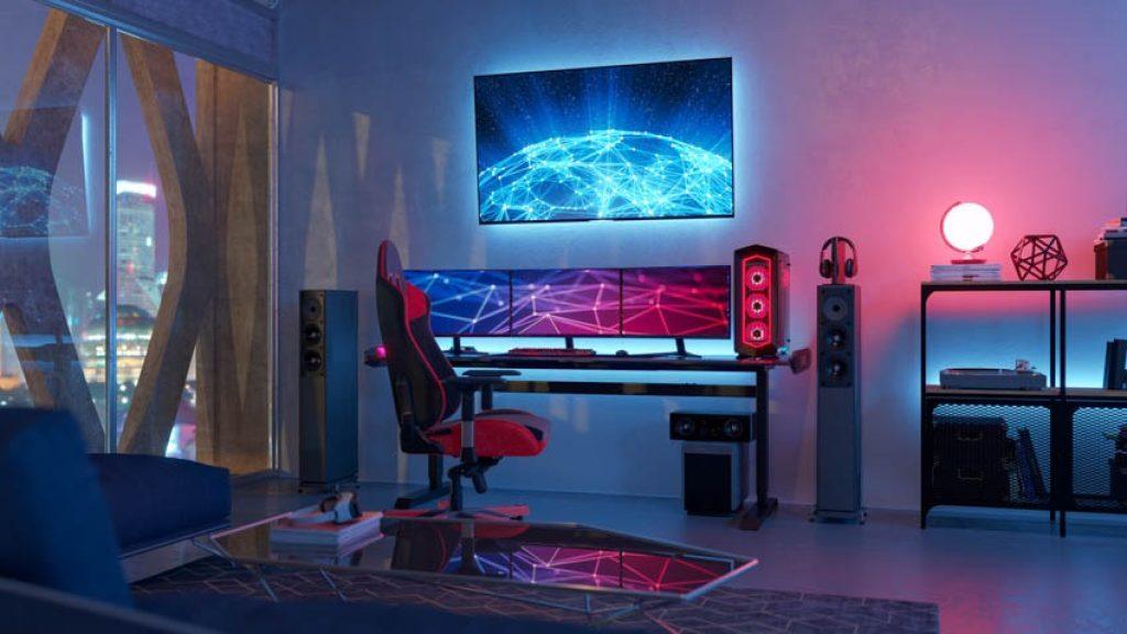 how to decorate a gaming room