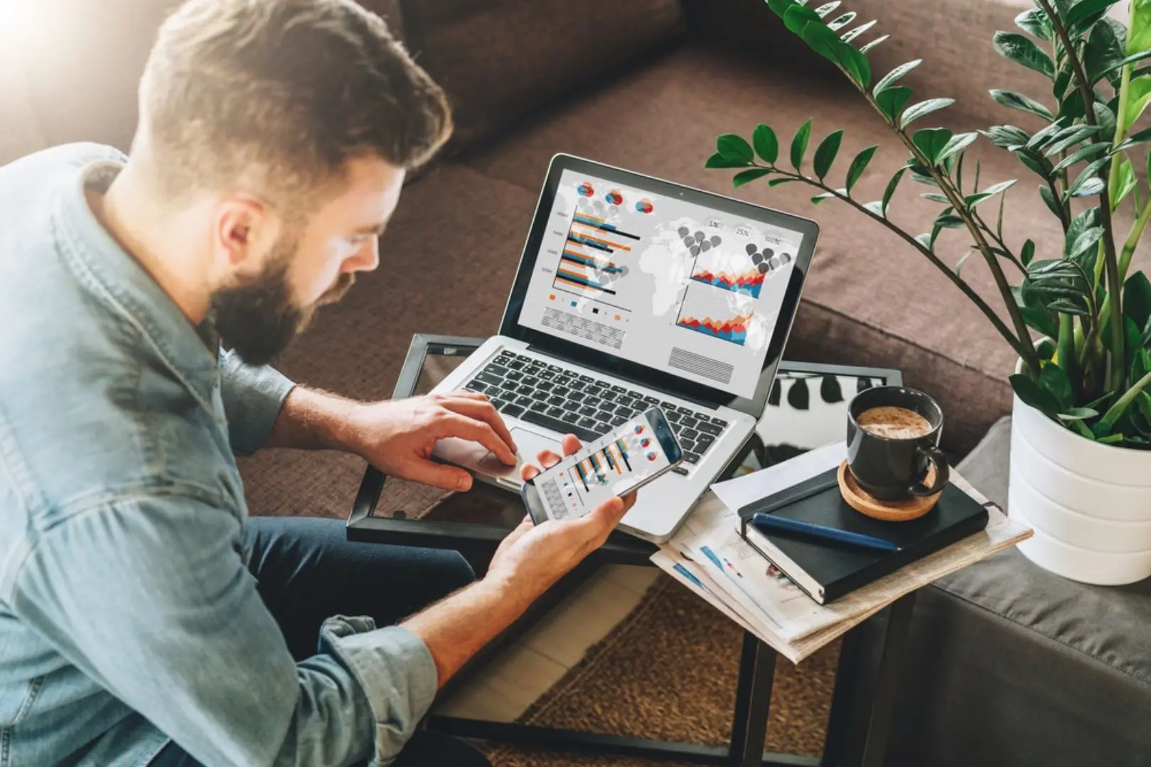 how much data does working from home use