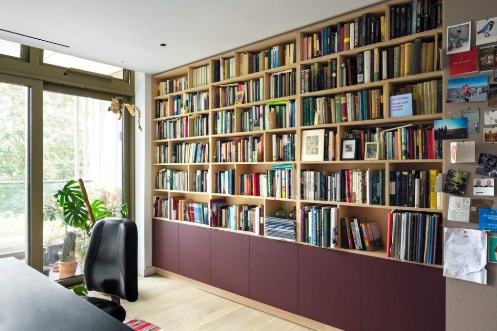how to anchor bookshelf to wall
