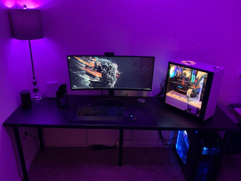 can you put your gaming pc on the floor