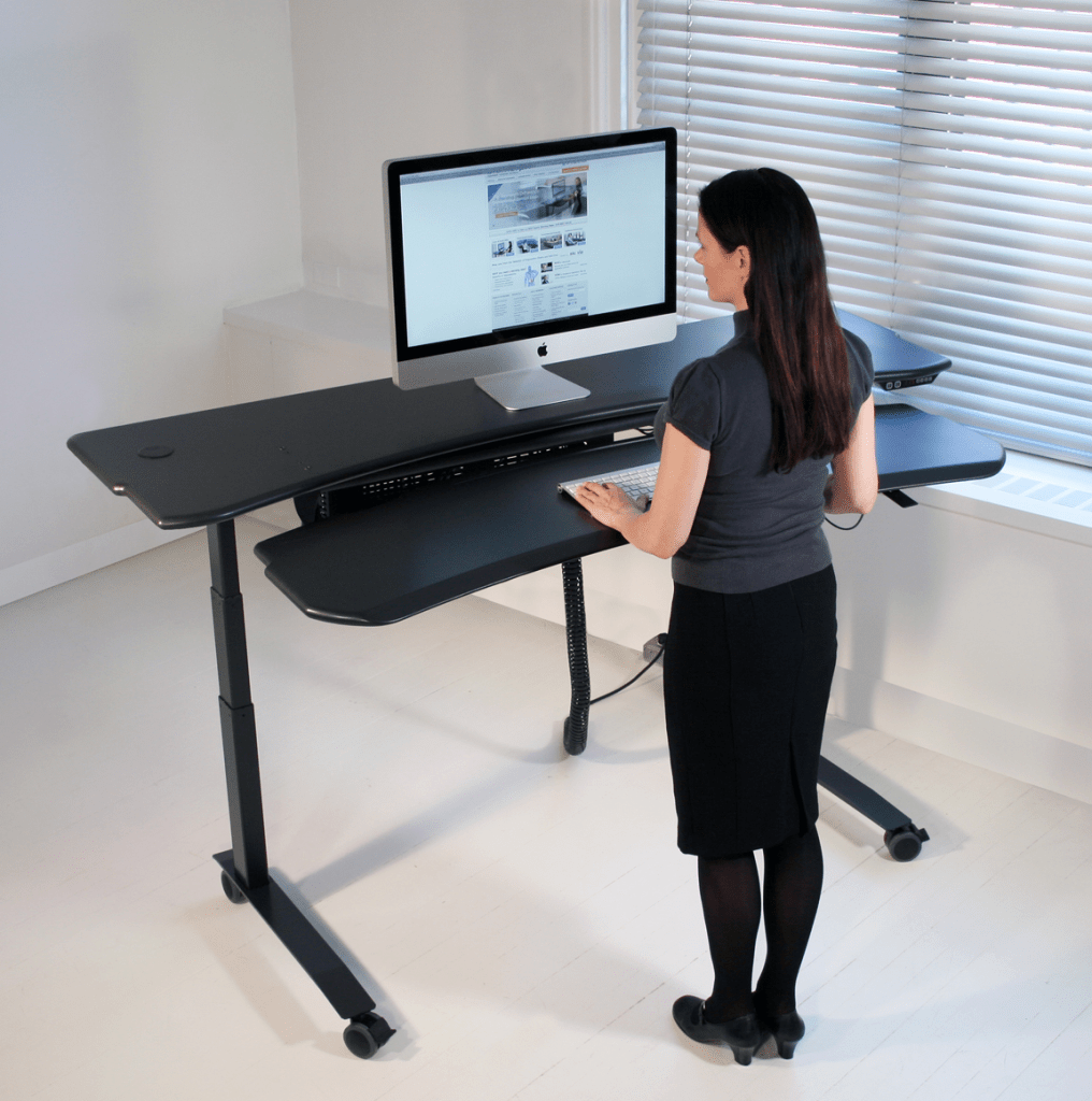 benefits of standing while working