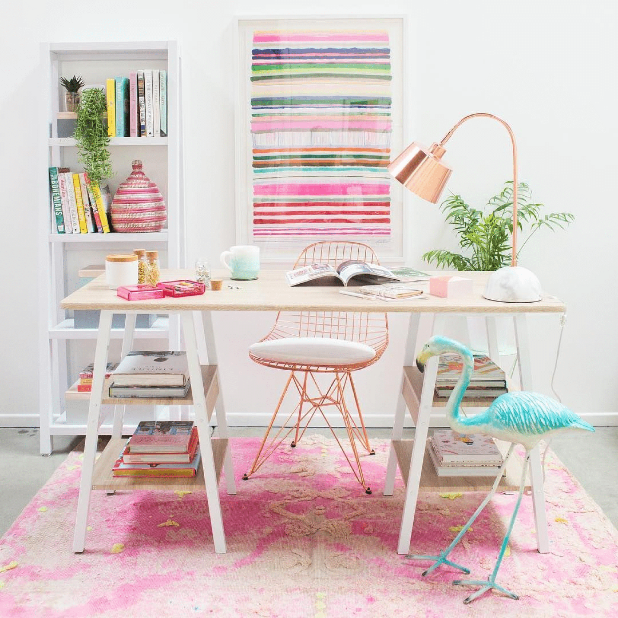 How to Choose Placing Desk Against The Wall or Facing Window Useful