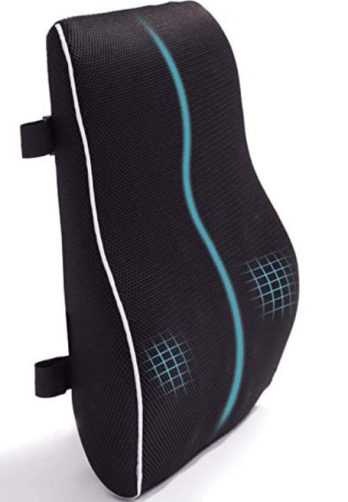 Qutool Lumbar Support Pillow for Office Chair Car